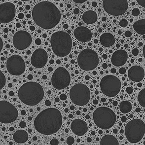 bone micrograph in grey