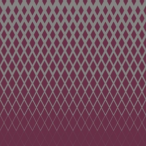 Yard - Ombre Diamonds in Wine and grey