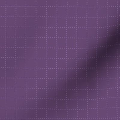 Purple pixel art dot grid - coordinate for Kawaii gamer with cat -large