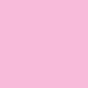 Candy pink pixel art dot grid - coordinate for Kawaii gamer with cat - large