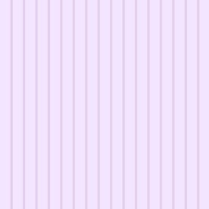 rose garden pin stripe - soft lilac purple on lilac purple