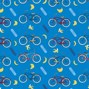 Bikes, Bananas, and Band aids! (12x12)