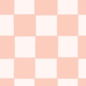 Peachy Checks 8x8