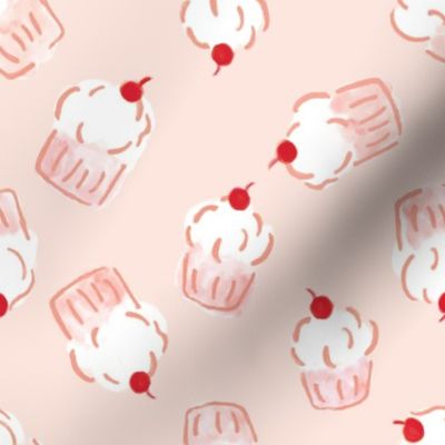 Cupcakes on Cream 8x8