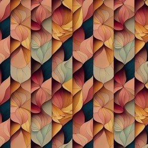 Tropical Abstract flower petals 4