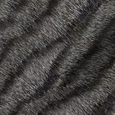 Cat Fur Tabby stripes black gray white