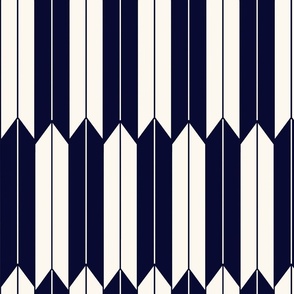 arrows navy and white 