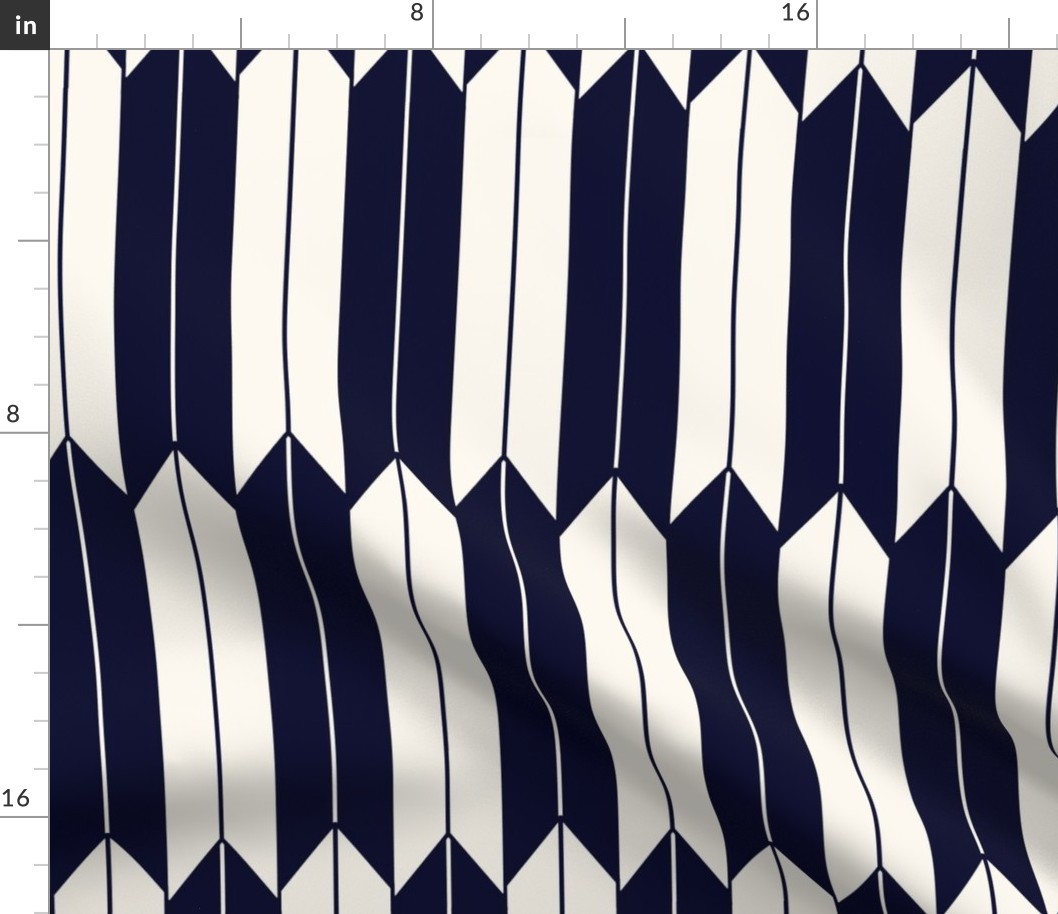 arrows navy and white 