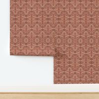 Nostalgic Art Deco Retro Design Brown