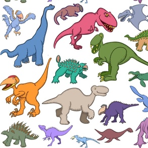 Dinosaurs 18 Color