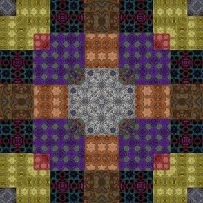 bohemian mixed patchwork