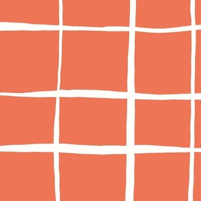 Grid - Adventure - Coral - Large