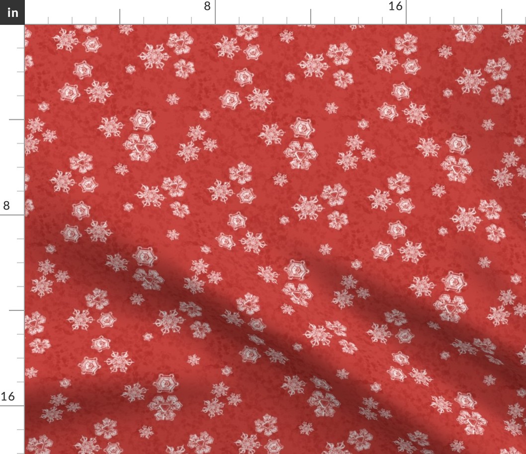 Snowflake Textured Blender (Medium) - Bright Poppy Red (TBS204) 