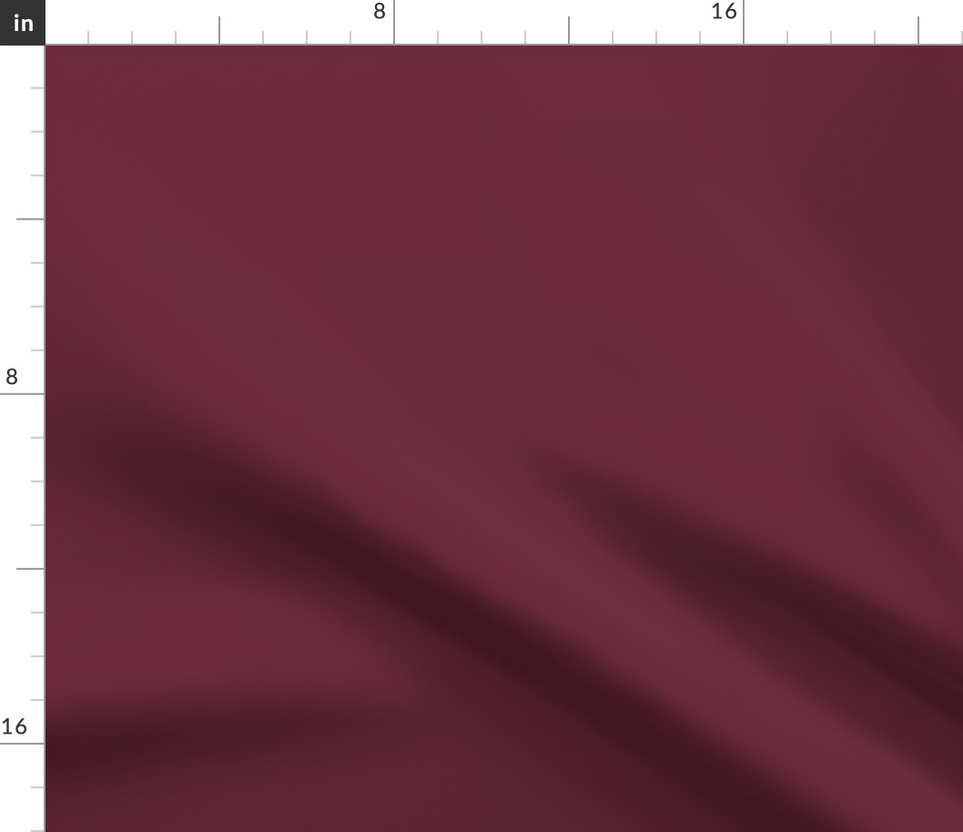 Printed Plain Solid Coordinate - Wine Red   (TBS107)