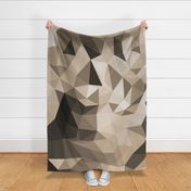 (XL) Monochromatic Triangles Size XL Cold Sand