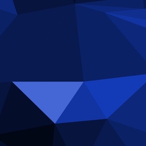 (XL) Monochromatic Triangles size XL Blue