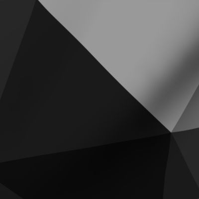 (XL) Monochromatic Triangles Size XL Grey