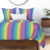 Rainbow Stripe Betty vertical Gentle Rainbow (1.6'')