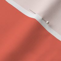 Plain Coral Orange #EF6D5B Solid Fabric
