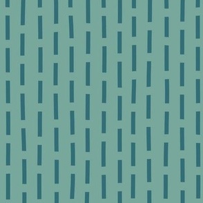 Turquoise lines on a teal Background