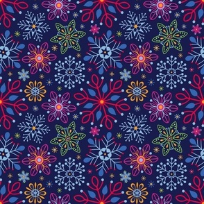 Maximalist snowflakes 2 