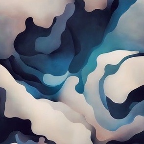 Abstract Ocean Topography by kedoki