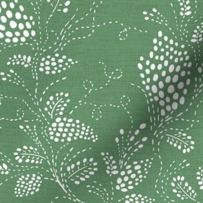 MissEverdeen Green linen // large