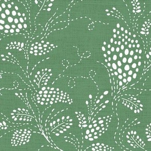 MissEverdeen Green linen // large