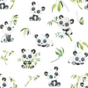 Pandas and Bamboo / Large