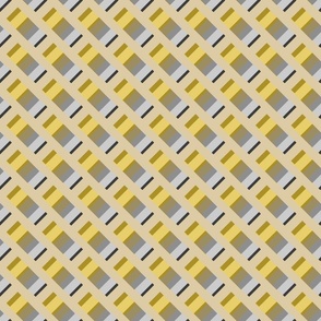 grid in yellow and gray by rysunki_malunki