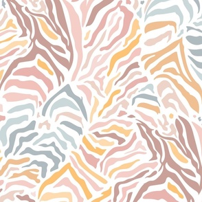 Pastel Zebra - Large