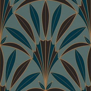 1920s palm leaves