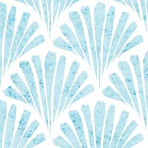 Coastal Blue Fabric Wallpaper and Home Decor  Spoonflower