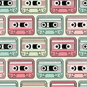 teen retro soft music cassette