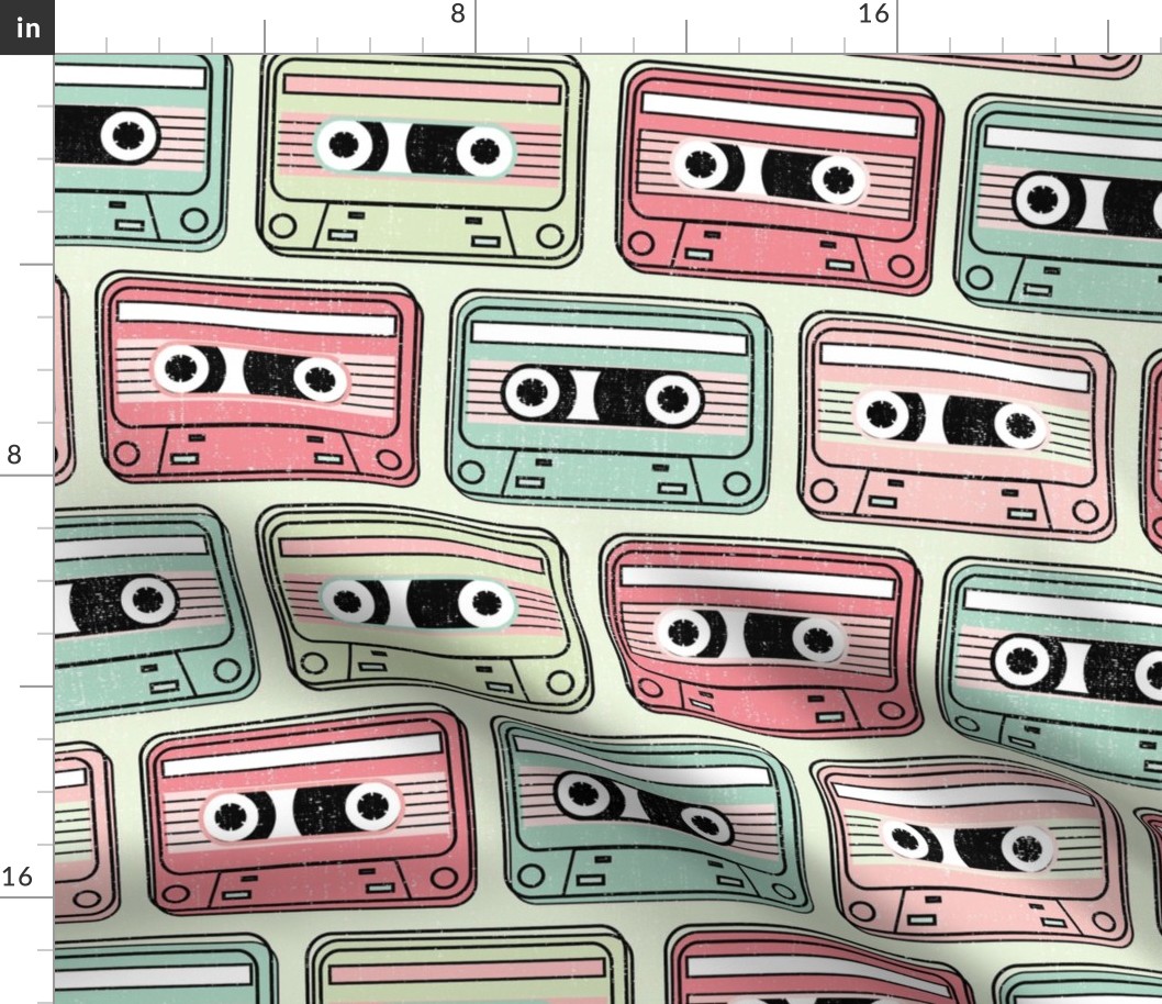 teen retro soft music cassette