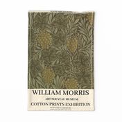 William Morris - Grapes - Artprint -  ART NOVEAU MUSEUM- Cotton Prints Exhibition , - William Morris Wall Hanging, William Morris Tea towel