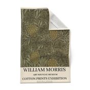William Morris - Grapes - Artprint -  ART NOVEAU MUSEUM- Cotton Prints Exhibition , - William Morris Wall Hanging, William Morris Tea towel