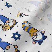 Hanukkah Gnomes - white - LAD20