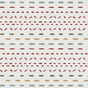 Cozy holidays - stitch pattern L