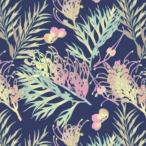 Grevillea 03 Navy BG