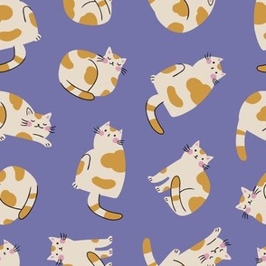 Cute cat pattern (big scale)