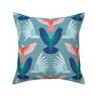 Tropical Parrots Multi_Small 