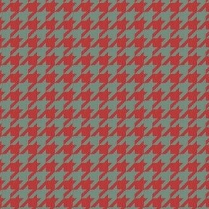 houndstooth_red_sage_green
