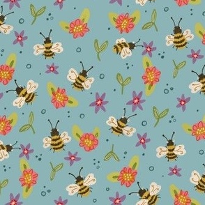 Painterly Collection -  Bumble Bee Ditsy