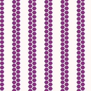 Bicycle Tracks in Purple