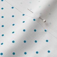 Blue Pin Dots on White