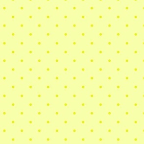 Yellow Pin Dots on Yellow