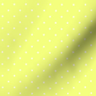 White Pin Dots on Yellow