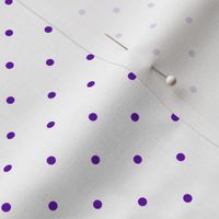 Purple Pin Dots on White