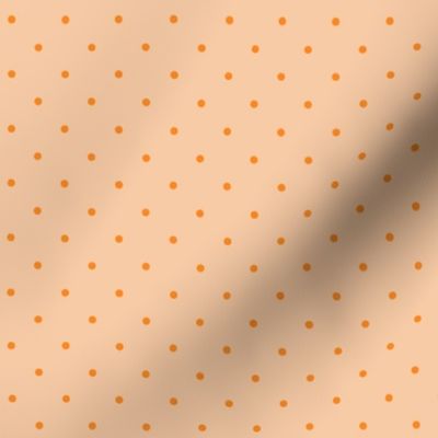 Orange Pin Dots on Orange